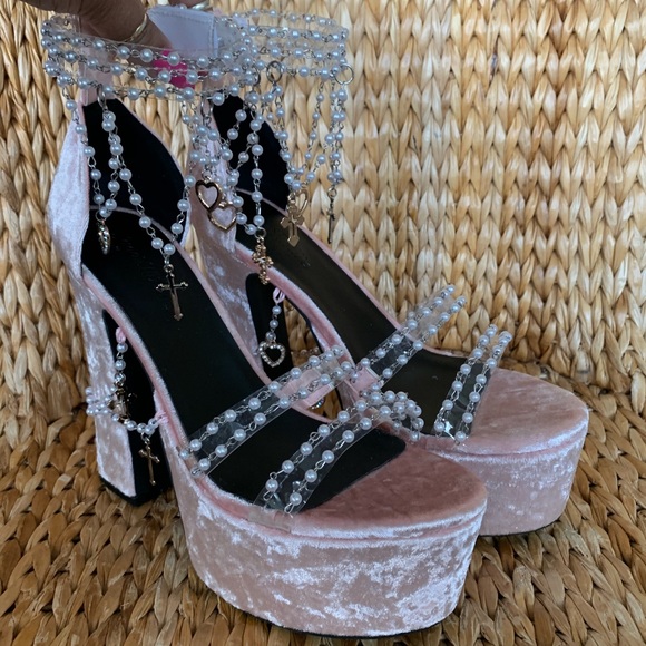 💕More Sizes! Holy Revelation Sugar Thrillz Heels - Picture 5 of 8
